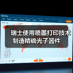 瑞士使用喷墨打印技术制造精确光子器件 瑞士使用喷墨打印技术制造精确光子器件