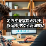 习近平考察烽火科技,强调科技攻关要摒弃幻想靠自己 习近平考察烽火科技,强调科技攻关要摒弃幻想靠自己