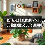 长飞光纤光缆拟2535万元收购武汉长飞通用电缆20%股权 长飞光纤光缆拟2535万元收购武汉长飞通用电缆20%股权