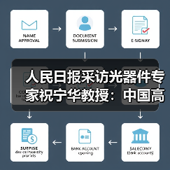 人民日报采访光器件专家祝宁华教授:中国高端芯片研制已具备基础 人民日报采访光器件专家祝宁华教授:中国高端芯片研制已具备基础