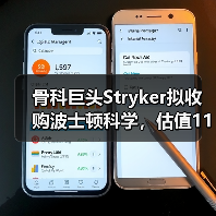 骨科巨头Stryker拟收购波士顿科学,估值1100亿美元医疗设备巨头诞生! 骨科巨头Stryker拟收购波士顿科学,估值1100亿美元医疗设备巨头诞生!