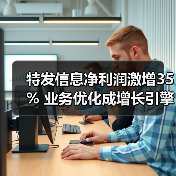 特发信息净利润激增35% 业务优化成增长引擎 特发信息净利润激增35% 业务优化成增长引擎