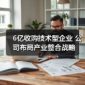 6亿收购技术型企业 公司布局产业整合战略 6亿收购技术型企业 公司布局产业整合战略