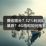 营收增长7.32%利润却暴跌？4G饱和如何拖累企业？