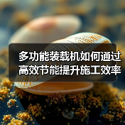多功能装载机如何通过高效节能提升施工效率? 多功能装载机如何通过高效节能提升施工效率?