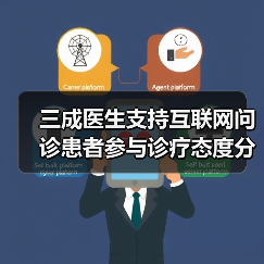 三成医生支持互联网问诊患者参与诊疗态度分化 三成医生支持互联网问诊患者参与诊疗态度分化