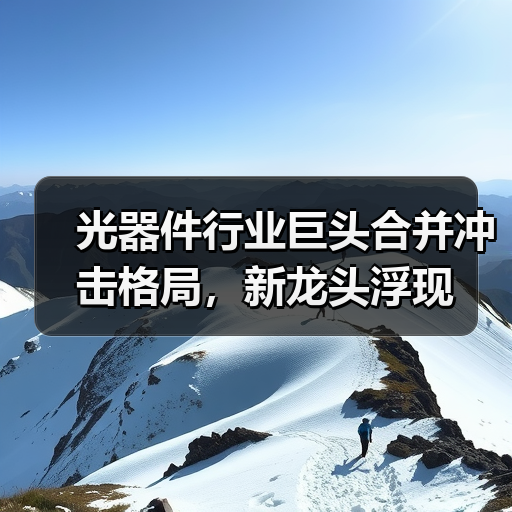 光器件行业巨头合并冲击格局，新龙头浮现