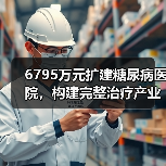 6795万元扩建糖尿病医院,构建完整治疗产业链 6795万元扩建糖尿病医院,构建完整治疗产业链