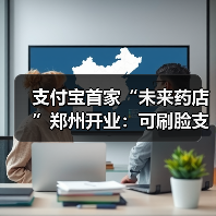 支付宝首家“未来药店”郑州开业:可刷脸支付 支付宝首家“未来药店”郑州开业:可刷脸支付